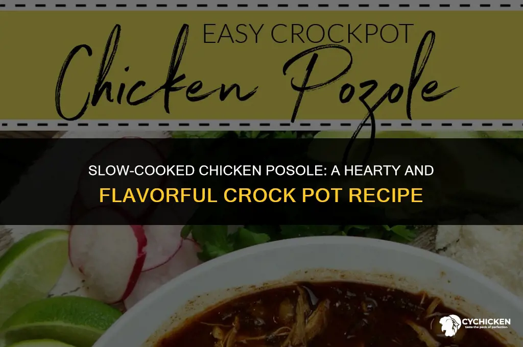 how to make chicken posole in a crock pot