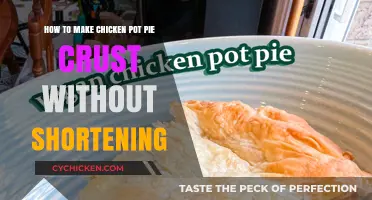 Flaky and Delicious: Chicken Pot Pie Crust Without Shortening