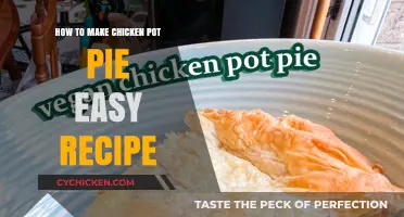 Effortless Chicken Pot Pie: A Simple Homemade Delight
