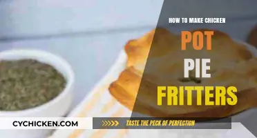Savory Chicken Pot Pie Fritters: A Delicious Twist on a Classic Comfort Food