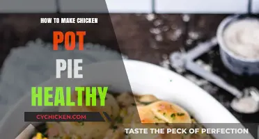 Wholesome Comfort: A Healthier Take on Classic Chicken Pot Pie
