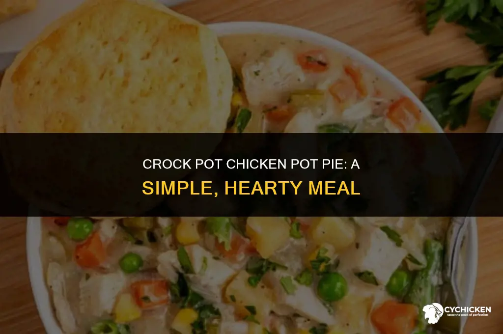 how to make chicken pot pie in crock pot