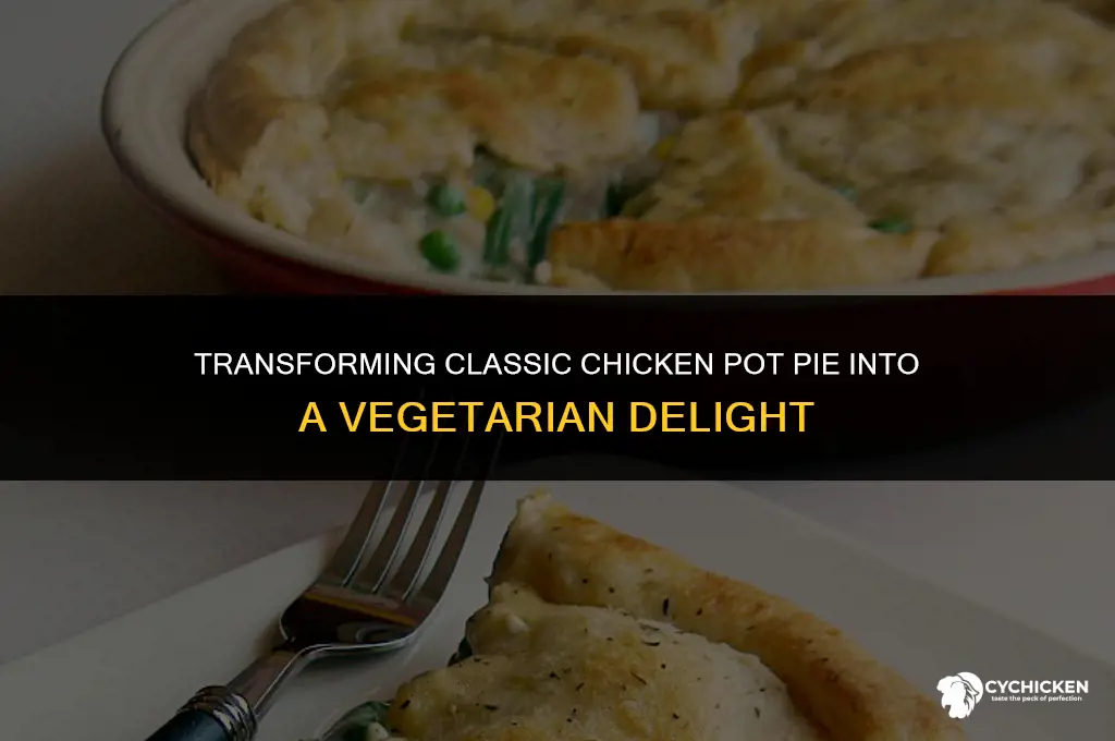 how to make chicken pot pie vegetairan
