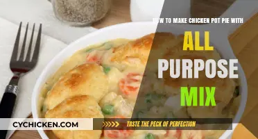 Easy Chicken Pot Pie: A Simple Recipe Using All-Purpose Mix