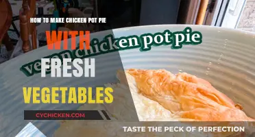 Savor the Freshness: Homemade Chicken Pot Pie with Seasonal Veggies