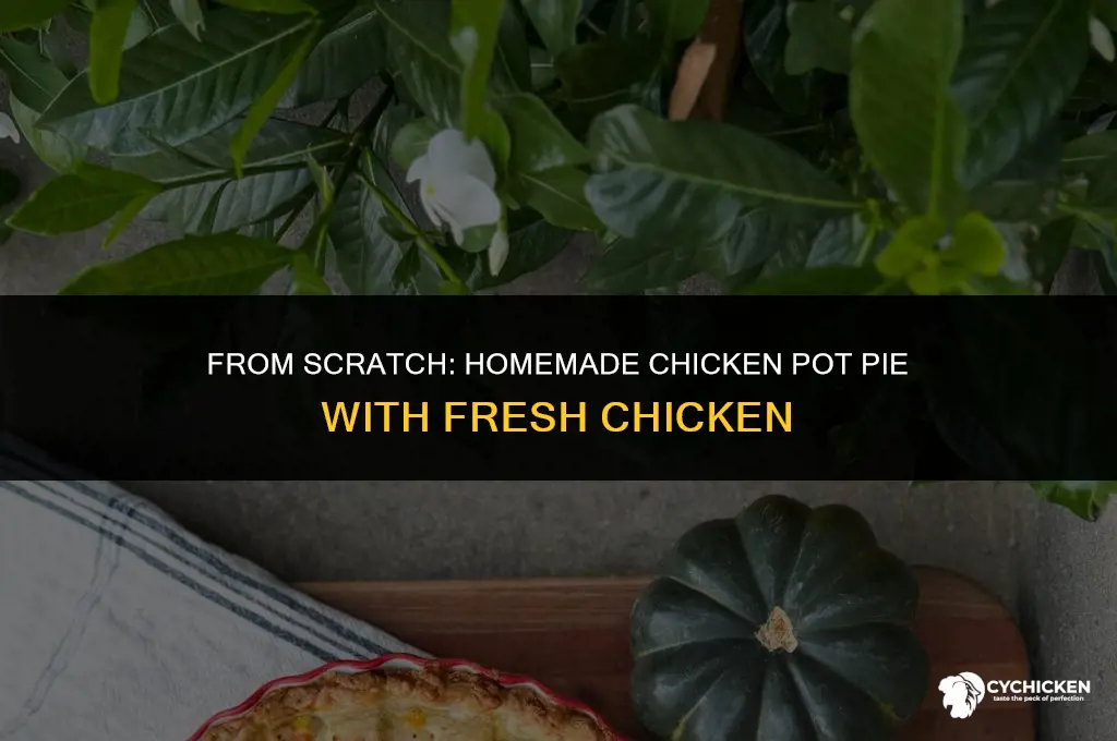 how to make chicken pot pie with hole fresh chicken