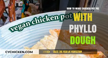 Savory Chicken Pot Pie with Flaky Phyllo Dough Crust