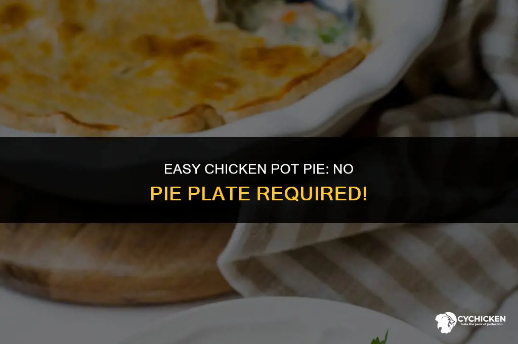 how to make chicken pot pie without pie plate