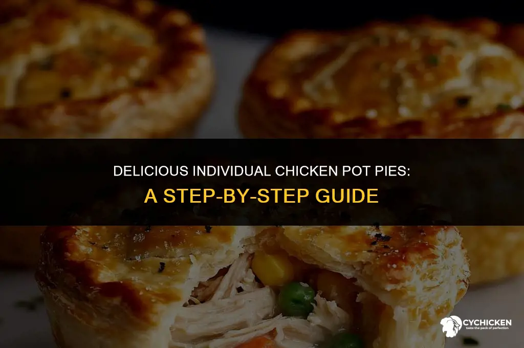 how to make chicken pot pies individual