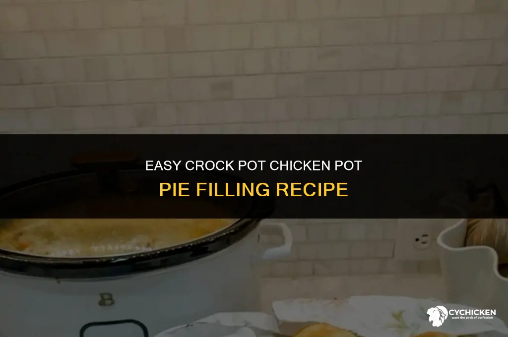 how to make chicken potpie filling in a crock pot