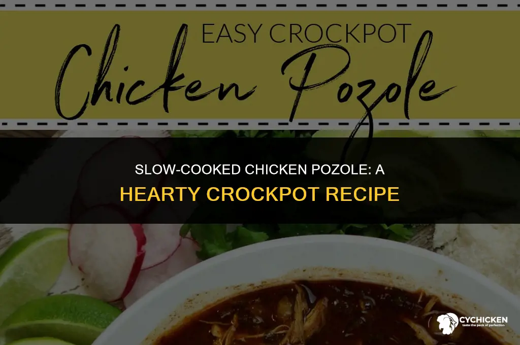 how to make chicken pozole in a crock pot