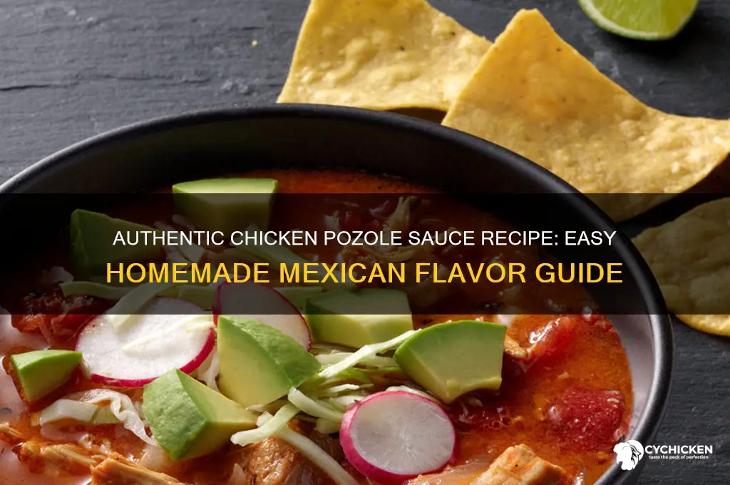how to make chicken pozole sauce