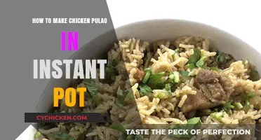 Delicious Chicken Pulao: A Quick Instant Pot Recipe