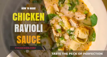 Creamy Chicken Ravioli Sauce Recipe: Easy Homemade Cooking Guide
