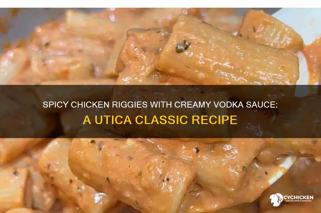 how to make chicken riggies with vodka sauce