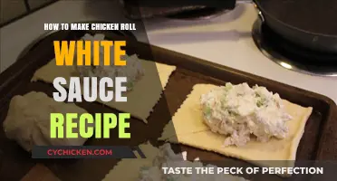 Creamy Chicken Roll White Sauce Recipe: Easy Step-by-Step Guide
