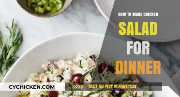 Delicious Chicken Salad: A Quick and Easy Dinner Solution