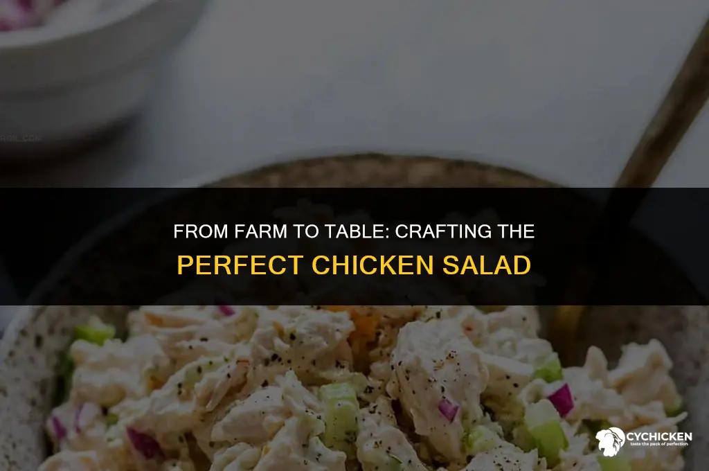how to make chicken salad from a whole chicken