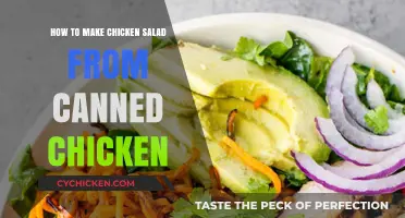 Delicious Chicken Salad: A Simple Recipe Using Canned Chicken