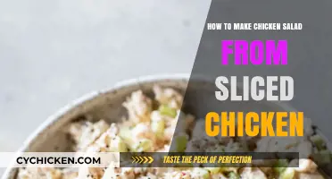 Delicious Chicken Salad: A Simple Guide to Making It from Sliced Chicken