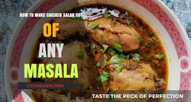 Transform Any Masala into Delicious Chicken Salan: A Simple Guide
