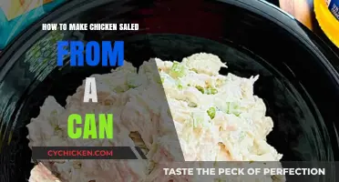Canned Chicken Salad: A Quick and Easy Recipe Guide