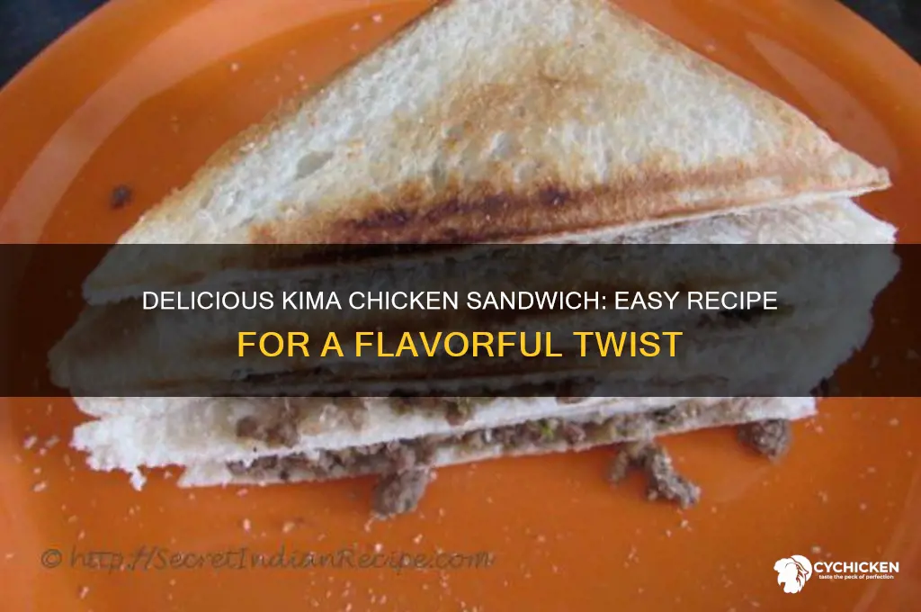 how to make chicken sandwich from kima
