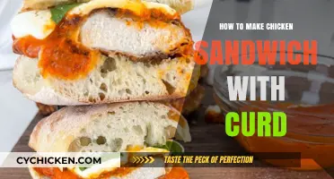 Creamy Curd Chicken Sandwich: Easy Recipe for a Tangy Delight