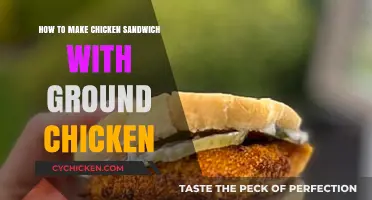 Easy Ground Chicken Sandwich Recipe: Juicy, Flavorful, and Quick to Make