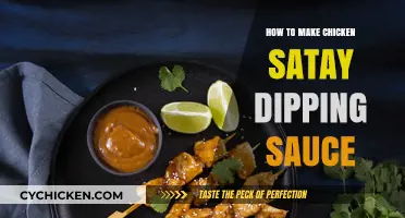 Easy Homemade Chicken Satay Dipping Sauce Recipe: Quick & Flavorful