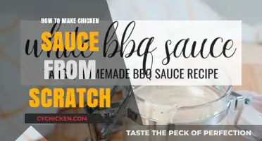 Crafting Homemade Chicken Sauce: A Simple Scratch Recipe Guide