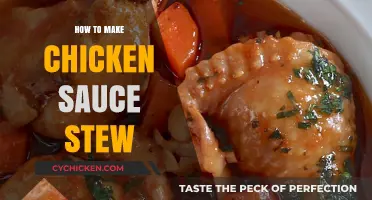 Easy Chicken Sauce Stew Recipe: Rich, Flavorful, and Hearty Comfort Food