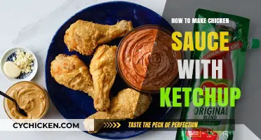Easy Chicken Sauce Recipe: Sweet & Tangy Ketchup Twist