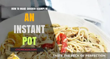 Quick and Easy Chicken Scampi in Your Instant Pot