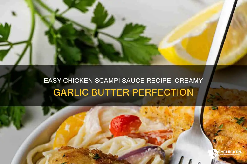 how to make chicken scampi sauce