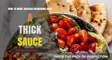 Thicken Your Chicken Shawarma Sauce: Easy Tips for Rich Texture