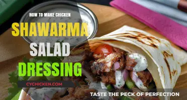 Crafting the Perfect Chicken Shawarma Salad Dressing: A Flavorful Guide