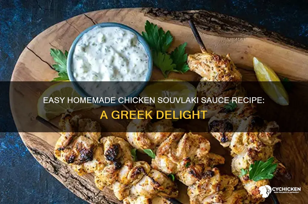 how to make chicken souvlaki sauce