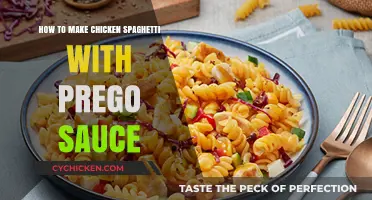 Easy Chicken Spaghetti Recipe Using Prego Sauce for Quick Meals