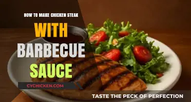 Juicy Chicken Steak Recipe with Homemade Barbecue Sauce Guide
