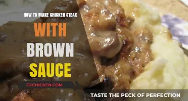 Perfect Chicken Steak with Rich Brown Sauce: Easy Recipe Guide