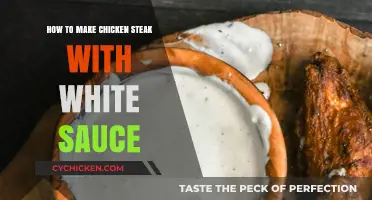 Perfect Chicken Steak with Creamy White Sauce: Easy Recipe Guide