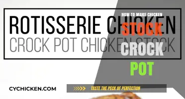 Simmering Comfort: Homemade Chicken Stock in a Crock Pot