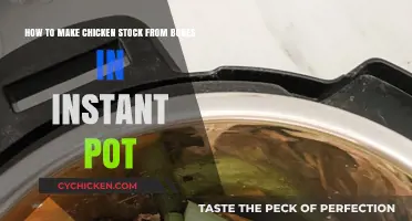 Instant Pot Chicken Stock: A Simple Recipe for Rich, Flavorful Broth