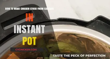 Instant Pot Chicken Stock: A Simple Carcass-to-Broth Guide