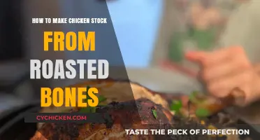 Roasted Bones to Rich Chicken Stock: A Simple Homemade Recipe