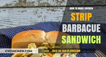 Easy Chicken Strip BBQ Sandwich Recipe: Perfect for Quick Meals