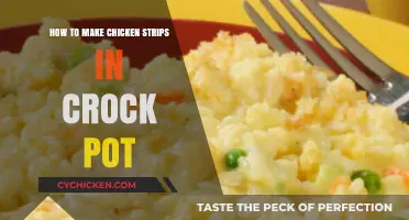 Easy Crock Pot Chicken Strips: A Simple and Delicious Meal Idea