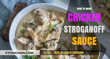 Creamy Chicken Stroganoff Sauce: Easy Recipe for Rich, Savory Flavor