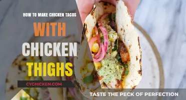 Juicy Chicken Thigh Tacos: Easy Recipe for Flavorful, Tender Bites
